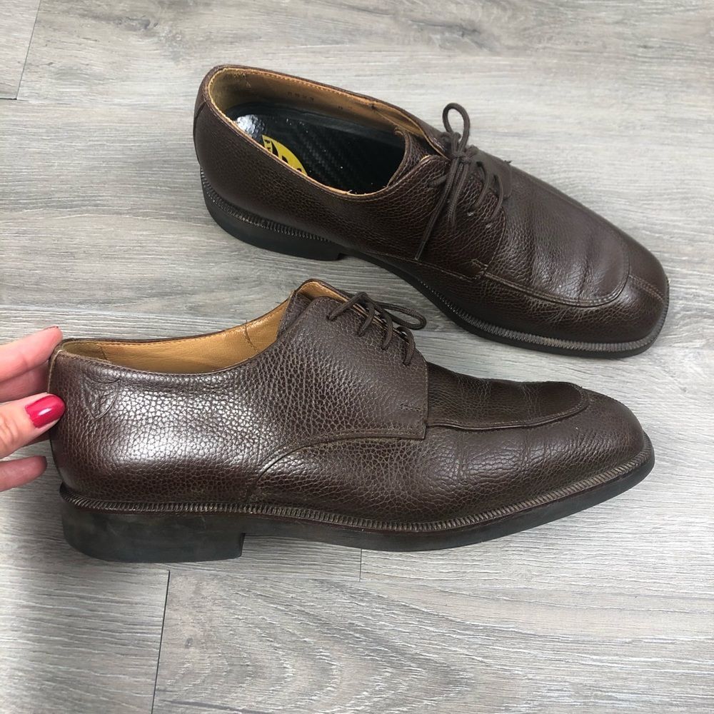 Michael Toschi Carbonlite Shoes Brown Size…